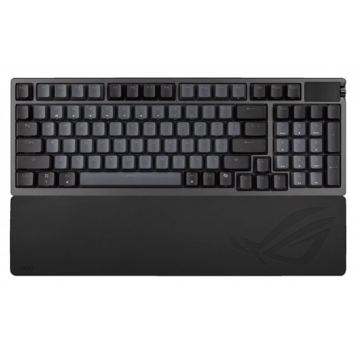 Клавіатура Asus ROG Azoth 96 HE Magnetic Switches Wireless (90MP040H-BKUA20) Black купити в Україні: Київ, Львів, Хмельницький, Тернопіль, Івано-Франківськ | Низька ціна, відгуки, характеристики від TELEMART фото