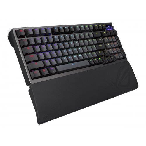 Клавіатура Asus ROG Azoth 96 HE Magnetic Switches Wireless (90MP040H-BKUA20) Black купити в Україні: Київ, Львів, Хмельницький, Тернопіль, Івано-Франківськ | Низька ціна, відгуки, характеристики від TELEMART фото