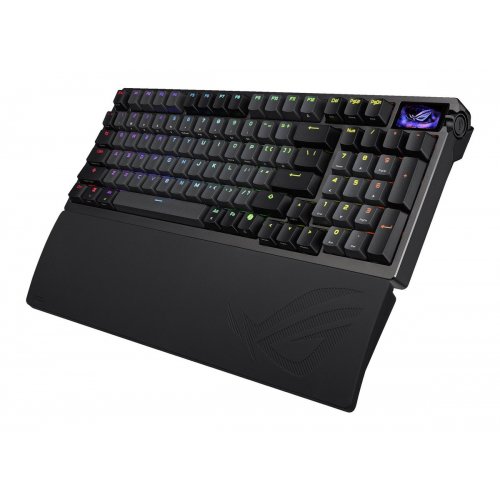 Клавіатура Asus ROG Azoth 96 HE Magnetic Switches Wireless (90MP040H-BKUA20) Black купити в Україні: Київ, Львів, Хмельницький, Тернопіль, Івано-Франківськ | Низька ціна, відгуки, характеристики від TELEMART фото