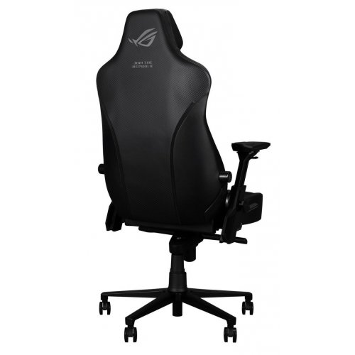 Игровое кресло Asus ROG Courser Core (90GC02B0-MSG010) Black купить в Украине: Киев, Днепр, Харьков, Одесса  | Низкая цена, отзывы, характеристики от TELEMART фото
