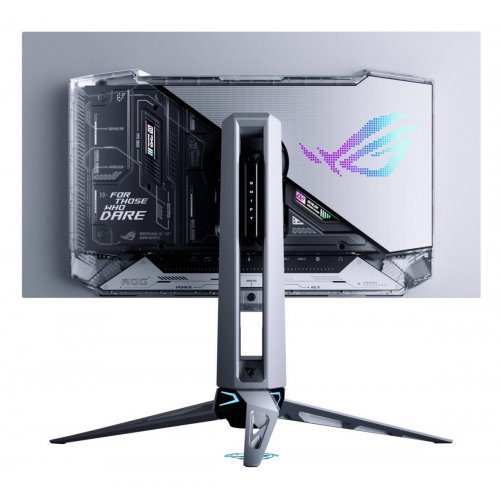 Монітор Asus 26.5" ROG Swift OLED PG27AQWP-W (90LM0CF2-B01971) White купити в Україні: Київ, Львів, Хмельницький, Тернопіль, Івано-Франківськ | Низька ціна, відгуки, характеристики від TELEMART фото
