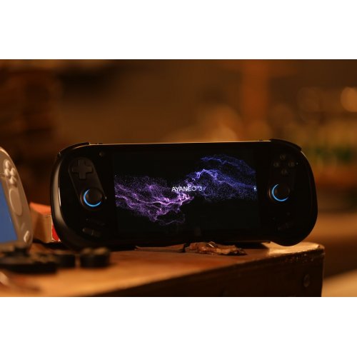 Портативная игровая консоль AYANEO 3 R9 AI HX370/32GB/1TB/OLED Starry Black купить в Украине: Киев, Днепр, Харьков, Одесса  | Низкая цена, отзывы, характеристики от TELEMART фото