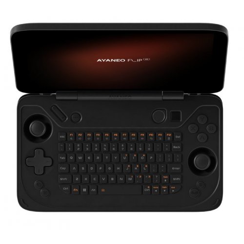 Портативная игровая консоль AYANEO Flip KB R7 8840U/32GB/2TB Shadow Black купить в Украине: Киев, Днепр, Харьков, Одесса  | Низкая цена, отзывы, характеристики от TELEMART фото