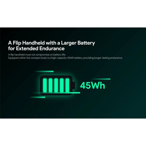 Портативная игровая консоль AYANEO Flip KB R7 8840U/32GB/2TB Shadow Black купить в Украине: Киев, Днепр, Харьков, Одесса  | Низкая цена, отзывы, характеристики от TELEMART фото