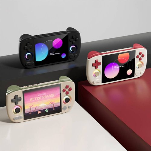 Портативная игровая консоль AYANEO Pocket AIR Mini Helio G90T/3GB/64GB Retro White купить в Украине: Киев, Днепр, Харьков, Одесса  | Низкая цена, отзывы, характеристики от TELEMART фото
