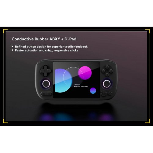 Портативна ігрова консоль AYANEO Pocket AIR Mini Helio G90T/3GB/64GB Retro Power купити в Україні: Київ, Львів, Хмельницький, Тернопіль, Івано-Франківськ | Низька ціна, відгуки, характеристики від TELEMART фото