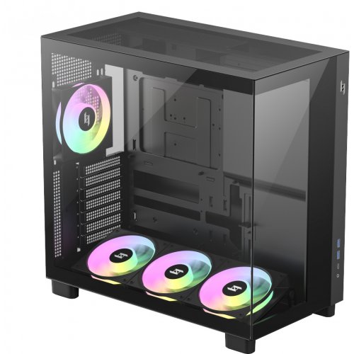 Корпус GAMEMAX NEX C53 Tempered Glass без БП Black купить в Украине: Киев, Днепр, Харьков, Одесса  | Проверка совместимости, низкая цена, отзывы, характеристики от TELEMART фото