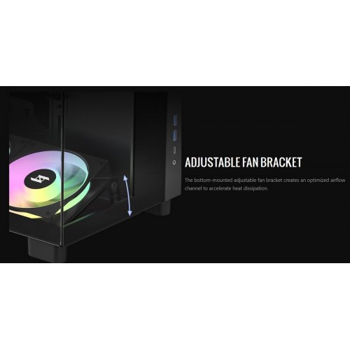 Корпус GAMEMAX NEX C53 Tempered Glass без БП Black купить в Украине: Киев, Днепр, Харьков, Одесса  | Проверка совместимости, низкая цена, отзывы, характеристики от TELEMART фото