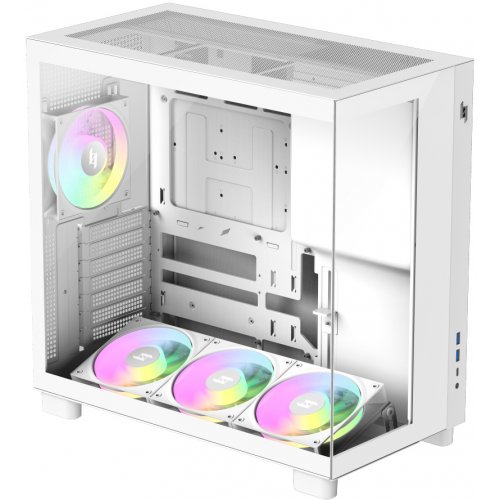 Корпус GAMEMAX NEX C53 Tempered Glass без БП White купить в Украине: Киев, Днепр, Харьков, Одесса  | Проверка совместимости, низкая цена, отзывы, характеристики от TELEMART фото