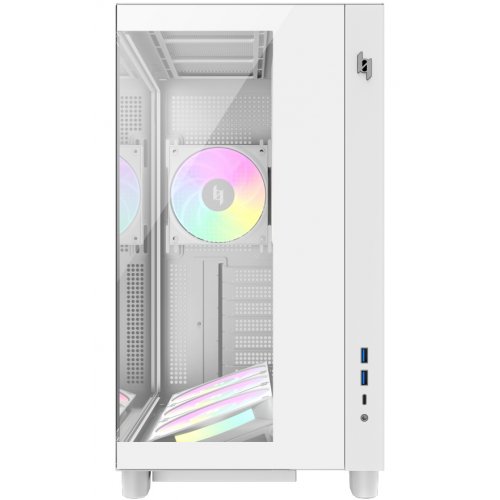 Корпус GAMEMAX NEX C53 Tempered Glass без БП White купить в Украине: Киев, Днепр, Харьков, Одесса  | Проверка совместимости, низкая цена, отзывы, характеристики от TELEMART фото