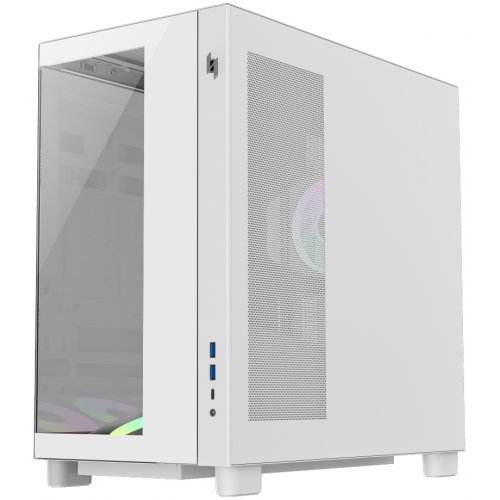 Корпус GAMEMAX NEX C53 Tempered Glass без БП White купить в Украине: Киев, Днепр, Харьков, Одесса  | Проверка совместимости, низкая цена, отзывы, характеристики от TELEMART фото