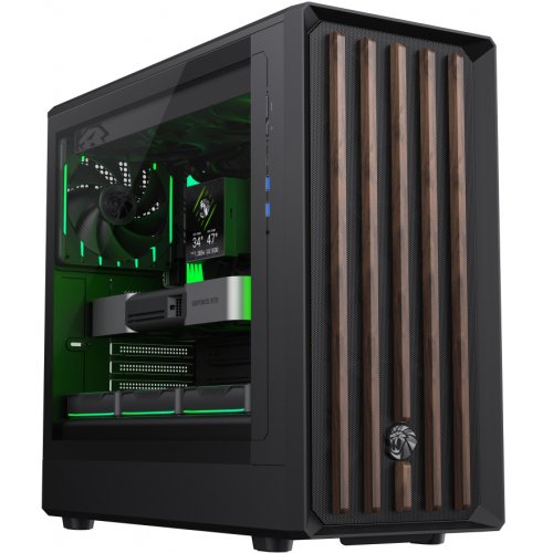 Корпус GAMEMAX Claw 460 W Tempered Glass без БП Black купить в Украине: Киев, Днепр, Харьков, Одесса  | Проверка совместимости, низкая цена, отзывы, характеристики от TELEMART фото