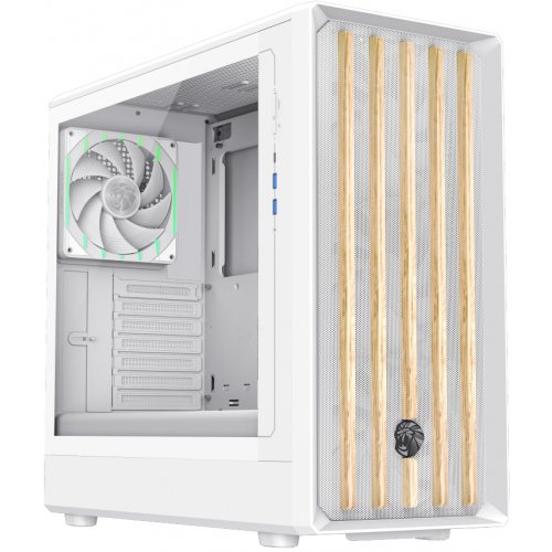 Корпус GAMEMAX Claw 460 W Tempered Glass без БП White купить в Украине: Киев, Днепр, Харьков, Одесса  | Проверка совместимости, низкая цена, отзывы, характеристики от TELEMART фото