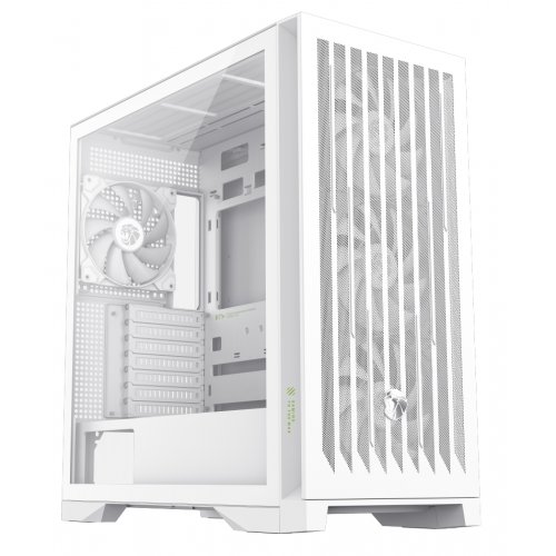 Корпус GAMEMAX Leader 2 Tempered Glass без БП White купить в Украине: Киев, Днепр, Харьков, Одесса  | Проверка совместимости, низкая цена, отзывы, характеристики от TELEMART фото