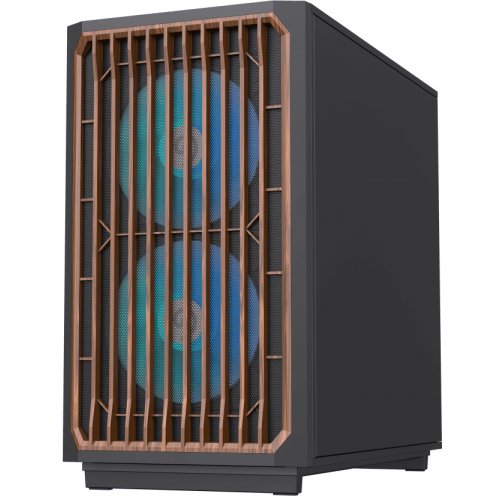 Корпус GAMEMAX F35 Tempered Glass без БП Black купить в Украине: Киев, Днепр, Харьков, Одесса  | Проверка совместимости, низкая цена, отзывы, характеристики от TELEMART фото