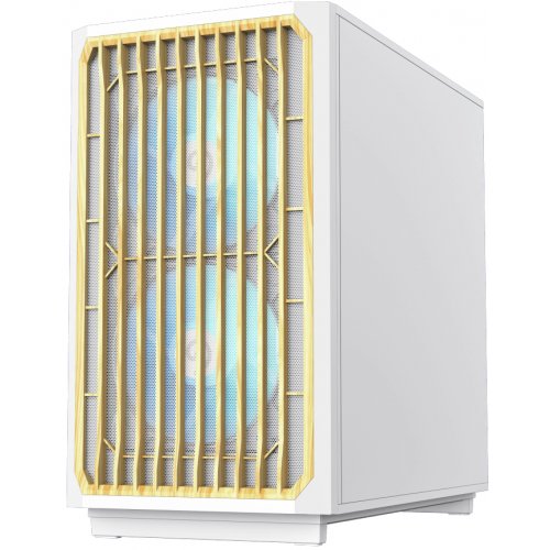 Корпус GAMEMAX F35 Tempered Glass без БП White купить в Украине: Киев, Днепр, Харьков, Одесса  | Проверка совместимости, низкая цена, отзывы, характеристики от TELEMART фото