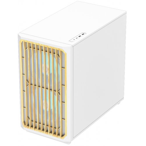 Корпус GAMEMAX F35 Tempered Glass без БП White купить в Украине: Киев, Днепр, Харьков, Одесса  | Проверка совместимости, низкая цена, отзывы, характеристики от TELEMART фото