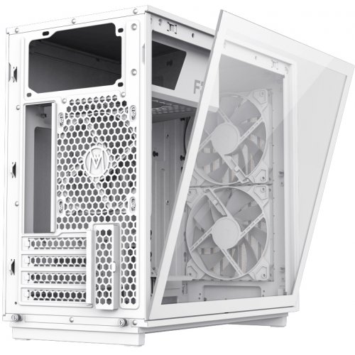 Корпус GAMEMAX F35 Tempered Glass без БП White купить в Украине: Киев, Днепр, Харьков, Одесса  | Проверка совместимости, низкая цена, отзывы, характеристики от TELEMART фото
