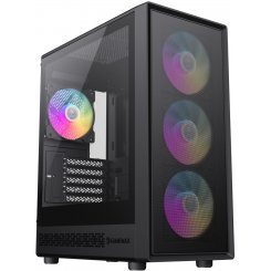 Корпус GAMEMAX Storm 2 M Tempered Glass без БП Black