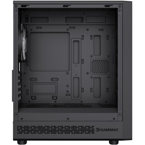 Корпус GAMEMAX Storm 2 M Tempered Glass без БЖ Black купити в Україні: Київ, Львів, Хмельницький, Тернопіль, Івано-Франківськ | Перевірка сумісності, низька ціна, відгуки, характеристики від TELEMART фото