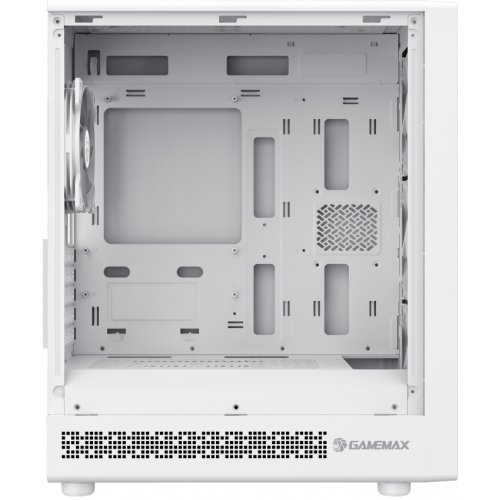 Корпус GAMEMAX Storm 2 M Tempered Glass без БЖ White купити в Україні: Київ, Львів, Хмельницький, Тернопіль, Івано-Франківськ | Перевірка сумісності, низька ціна, відгуки, характеристики від TELEMART фото