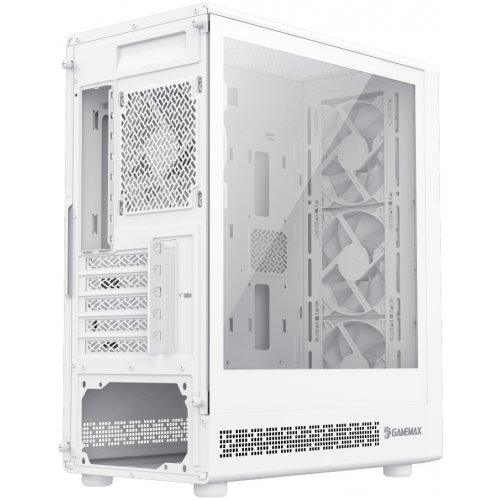 Корпус GAMEMAX Storm 2 M Tempered Glass без БЖ White купити в Україні: Київ, Львів, Хмельницький, Тернопіль, Івано-Франківськ | Перевірка сумісності, низька ціна, відгуки, характеристики від TELEMART фото