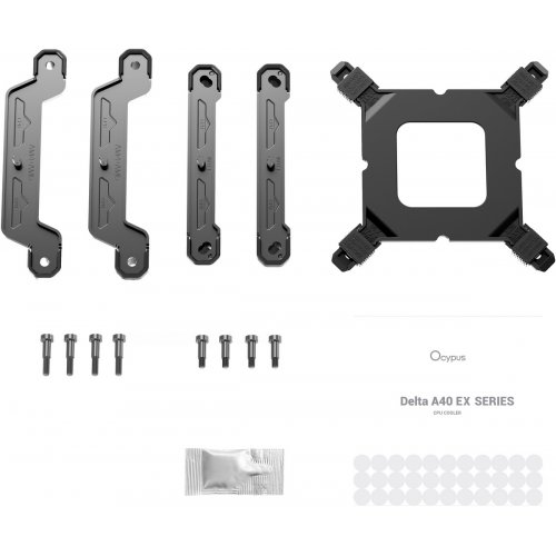 Кулер Ocypus Delta A40 EX Digital (DELTA-A40-BK1NAWD00E-GL) Black купити в Україні: Київ, Львів, Хмельницький, Тернопіль, Івано-Франківськ | Перевірка сумісності, низька ціна, відгуки, характеристики від TELEMART фото