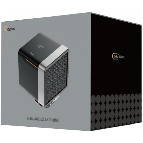 Кулер Ocypus Delta A62 EX Digital (DELTA-A62-BK2NNWD00E-GL) Black купити в Україні: Київ, Львів, Хмельницький, Тернопіль, Івано-Франківськ | Перевірка сумісності, низька ціна, відгуки, характеристики від TELEMART фото