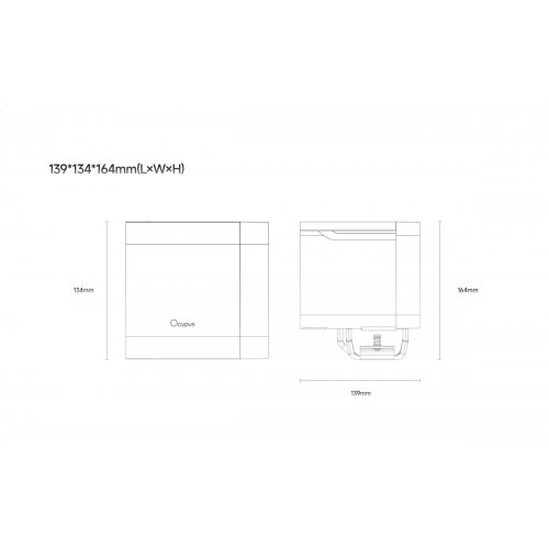 Кулер Ocypus Delta A62 EX Digital (DELTA-A62-BK2NNWD00E-GL) Black купити в Україні: Київ, Львів, Хмельницький, Тернопіль, Івано-Франківськ | Перевірка сумісності, низька ціна, відгуки, характеристики від TELEMART фото