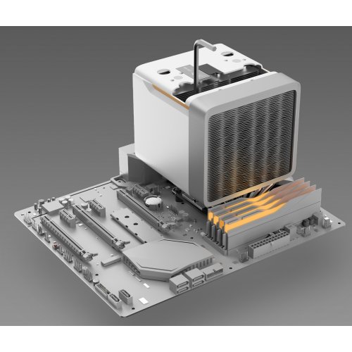 Кулер Ocypus Delta A62 EX Digital (DELTA-A62-WH2NNWD00E-GL) White купити в Україні: Київ, Львів, Хмельницький, Тернопіль, Івано-Франківськ | Перевірка сумісності, низька ціна, відгуки, характеристики від TELEMART фото