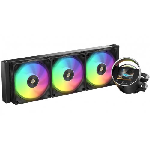 Готова СВО Ocypus Sigma L36 ARGB (SIGMA-L36-BK3AAWWN00X-GL) Black купити в Україні: Київ, Львів, Хмельницький, Тернопіль, Івано-Франківськ | Перевірка сумісності, низька ціна, відгуки, характеристики від TELEMART фото