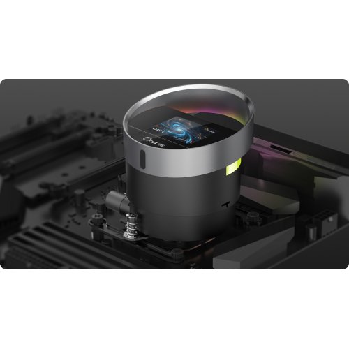 Готова СВО Ocypus Sigma L36 ARGB (SIGMA-L36-BK3AAWWN00X-GL) Black купити в Україні: Київ, Львів, Хмельницький, Тернопіль, Івано-Франківськ | Перевірка сумісності, низька ціна, відгуки, характеристики від TELEMART фото