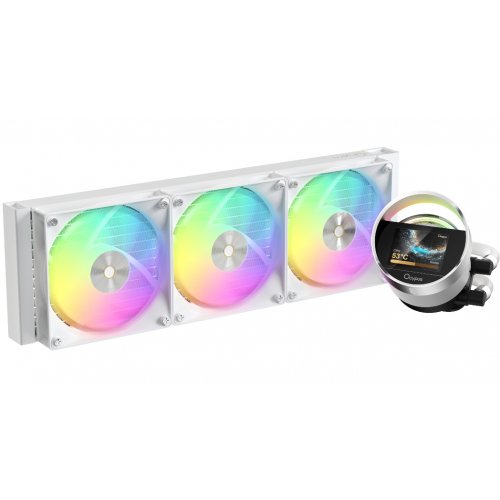 Готова СВО Ocypus Sigma L36 ARGB (SIGMA-L36-WH3AAWWN00X-GL) White купити в Україні: Київ, Львів, Хмельницький, Тернопіль, Івано-Франківськ | Перевірка сумісності, низька ціна, відгуки, характеристики від TELEMART фото