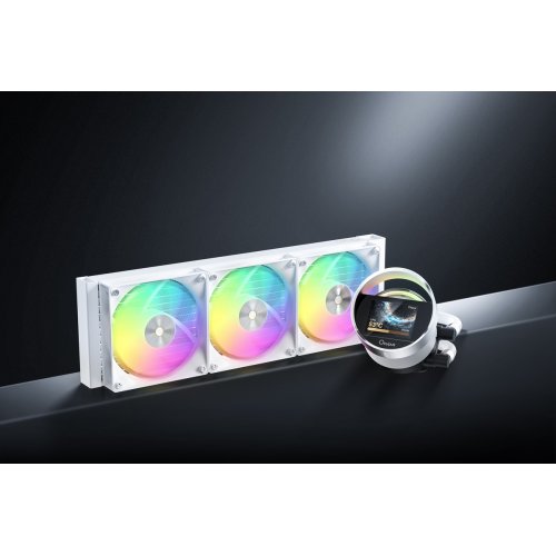 Готова СВО Ocypus Sigma L36 ARGB (SIGMA-L36-WH3AAWWN00X-GL) White купити в Україні: Київ, Львів, Хмельницький, Тернопіль, Івано-Франківськ | Перевірка сумісності, низька ціна, відгуки, характеристики від TELEMART фото