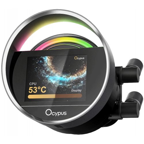 Готова СВО Ocypus Sigma L24 ARGB (SIGMA-L24-BK2AAWWN00X-GL) Black купити в Україні: Київ, Львів, Хмельницький, Тернопіль, Івано-Франківськ | Перевірка сумісності, низька ціна, відгуки, характеристики від TELEMART фото