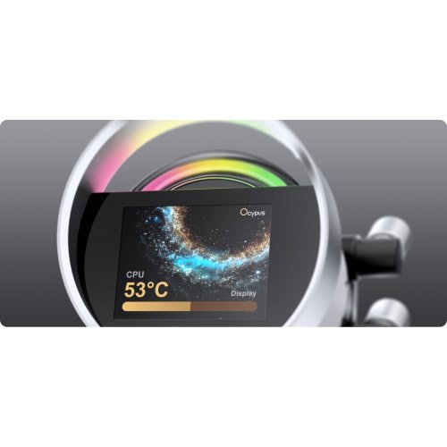 Готова СВО Ocypus Sigma L24 ARGB (SIGMA-L24-WH2AAWWN00X-GL) White купити в Україні: Київ, Львів, Хмельницький, Тернопіль, Івано-Франківськ | Перевірка сумісності, низька ціна, відгуки, характеристики від TELEMART фото