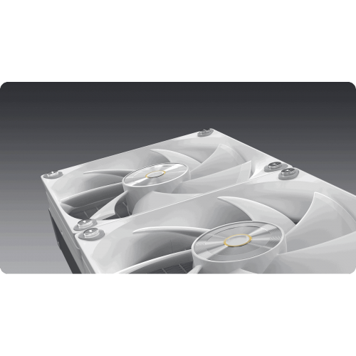 Готовая СВО Ocypus Sigma L24 Pro (SIGMA-L24-WH2ANWL00P-GL) White купить в Украине: Киев, Днепр, Харьков, Одесса  | Проверка совместимости, низкая цена, отзывы, характеристики от TELEMART фото