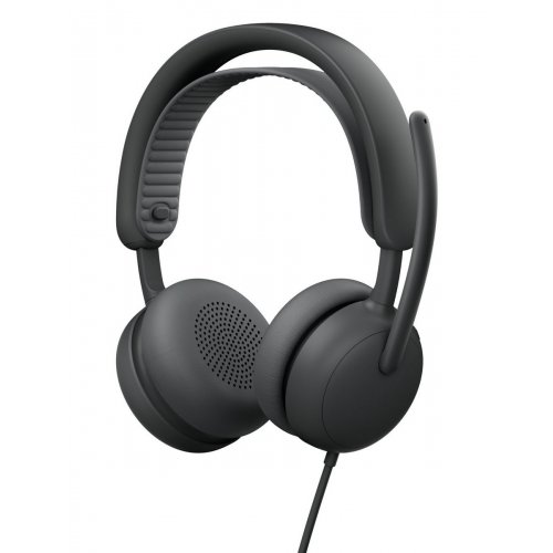 Наушники Logitech Zone Wired 2 (981-001619) Graphite купить в Украине: Киев, Днепр, Харьков, Одесса  | Низкая цена, отзывы, характеристики от TELEMART фото