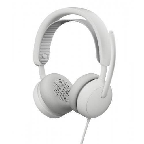 Наушники Logitech Zone Wired 2 (981-001621) Off-White купить в Украине: Киев, Днепр, Харьков, Одесса  | Низкая цена, отзывы, характеристики от TELEMART фото