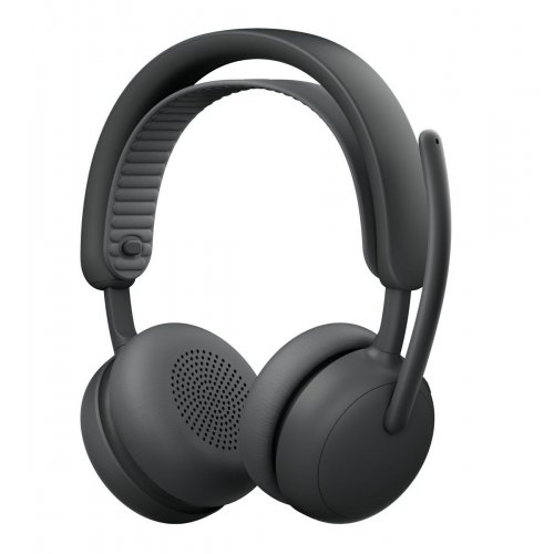 Навушники Logitech Zone Wireless 2 ES (981-001503) Graphite купити в Україні: Київ, Львів, Хмельницький, Тернопіль, Івано-Франківськ | Низька ціна, відгуки, характеристики від TELEMART фото