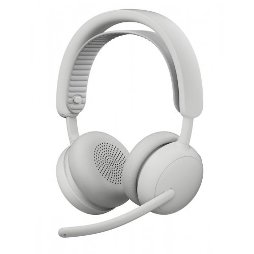 Навушники Logitech Zone Wireless 2 ES (981-001508) Off-White купити в Україні: Київ, Львів, Хмельницький, Тернопіль, Івано-Франківськ | Низька ціна, відгуки, характеристики від TELEMART фото