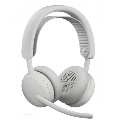 Навушники Logitech Zone Wireless 2 ES (981-001508) Off-White купити в Україні: Київ, Львів, Хмельницький, Тернопіль, Івано-Франківськ | Низька ціна, відгуки, характеристики від TELEMART фото
