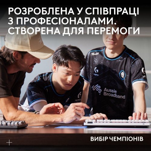 Мышка Logitech G Pro X Superlight 2c Wireless (910-007538) White купить в Украине: Киев, Днепр, Харьков, Одесса  | Низкая цена, отзывы, характеристики от TELEMART фото