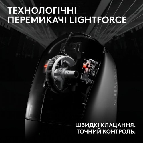 Мышка Logitech G Pro X Superlight 2c Wireless (910-007545) Pink купить в Украине: Киев, Днепр, Харьков, Одесса  | Низкая цена, отзывы, характеристики от TELEMART фото