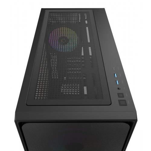 Корпус Ocypus Delta C70 ARGB Tempered Glass без БЖ (DELTA-C70-BKG400XX-GL) Black купити в Україні: Київ, Львів, Хмельницький, Тернопіль, Івано-Франківськ | Перевірка сумісності, низька ціна, відгуки, характеристики від TELEMART фото