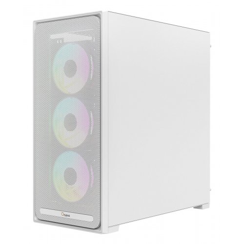 Корпус Ocypus Delta C70 ARGB Tempered Glass без БЖ (DELTA-C70-WHG400XX-GL) White купити в Україні: Київ, Львів, Хмельницький, Тернопіль, Івано-Франківськ | Перевірка сумісності, низька ціна, відгуки, характеристики від TELEMART фото