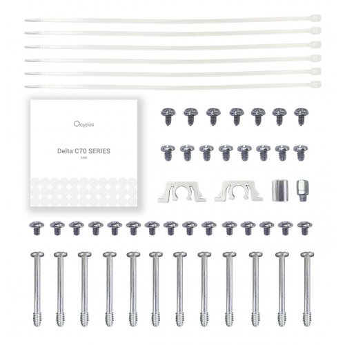 Корпус Ocypus Delta C70 ARGB Tempered Glass без БЖ (DELTA-C70-WHG400XX-GL) White купити в Україні: Київ, Львів, Хмельницький, Тернопіль, Івано-Франківськ | Перевірка сумісності, низька ціна, відгуки, характеристики від TELEMART фото