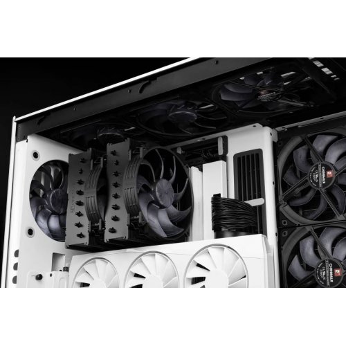 Кулер для корпуса Noctua NF-A14x25r G2 PWM chromax.black купити в Україні: Київ, Львів, Хмельницький, Тернопіль, Івано-Франківськ | Перевірка сумісності, низька ціна, відгуки, характеристики від TELEMART фото