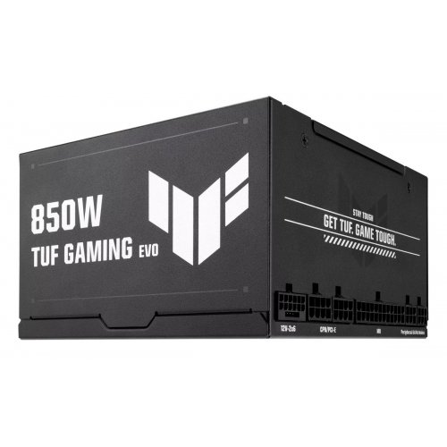 Блок живлення Asus TUF Gaming 850W Gold EVO (90YE00SA-B0NA00) купити в Україні: Київ, Львів, Хмельницький, Тернопіль, Івано-Франківськ | Перевірка сумісності, низька ціна, відгуки, характеристики від TELEMART фото