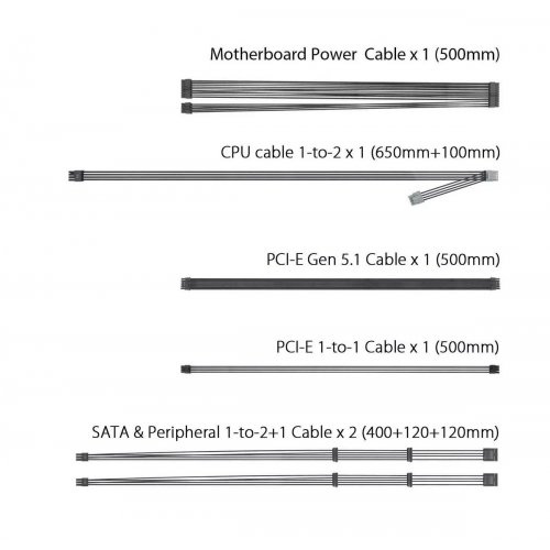 Блок живлення Asus TUF Gaming 650W Gold EVO (90YE00SC-B0NA00) купити в Україні: Київ, Львів, Хмельницький, Тернопіль, Івано-Франківськ | Перевірка сумісності, низька ціна, відгуки, характеристики від TELEMART фото